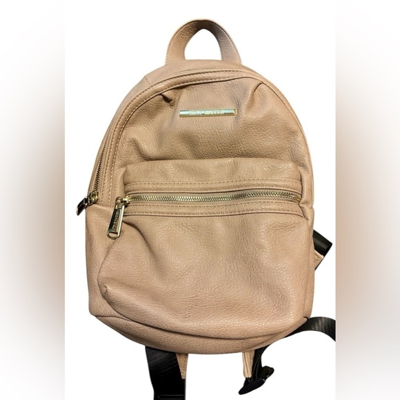 Steve Madden Handbags - Steve Madden Mini Backpack Purse Nude Tan Blush